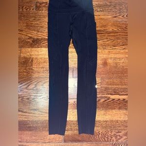 Lululemon Fast and Free High-Rise Tight 25” size 0